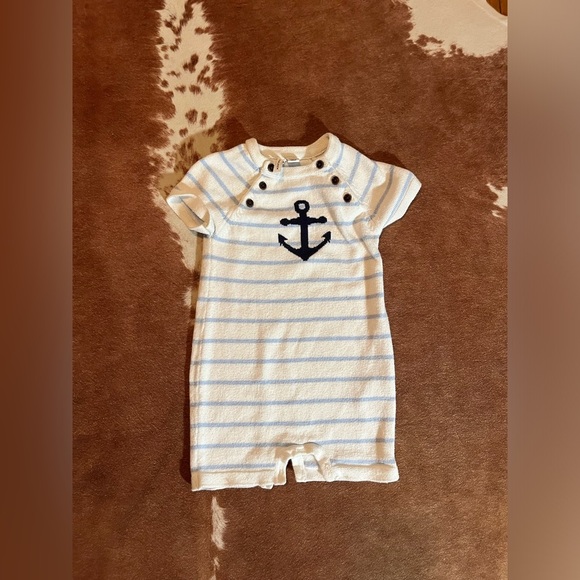Janie and Jack boys one piece romper
size 6-12 months
No flaws - Picture 1 of 5